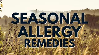 Top 5 Remedies For Seasonal Allergies