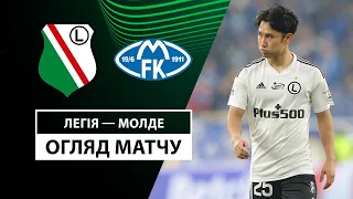Legia — Molde | Highlights | Playoff round | Match the answers | Football | UEFA Conference League
