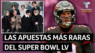 Las apuestas más raras del Super Bowl LV | Telemundo Deportes