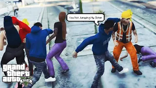 GTA RP | THEY TRIED TO JUMP MY SISTER 😲👊🏽 FT BIGMAMAASH & LIL JOSH [YBN-LS]