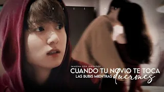 ❝Cuando tu novio te toca las bub1s mientras duermes❞ ||  « Imagina con Jungkook  » 『Cap. único』