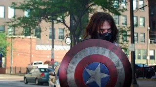 Captain America Vs  Winter Soldier :::: Captain America: The Winter Soldier (2014):::: (HINDI)