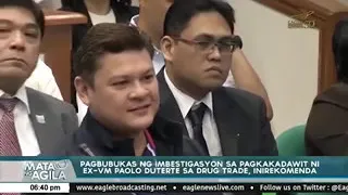 Sen. Trillanes, inakusahan sa pagdadawit kay ex-Vice Mayor Paolo Duterte sa illegal drug trade