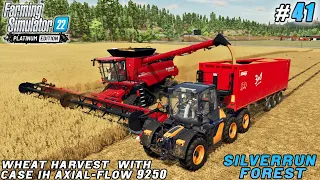 Seeding Oats in Fresh Field, Harvesting Wheat with New Harvester | Silverrun Forest | FS 22 | ep #41