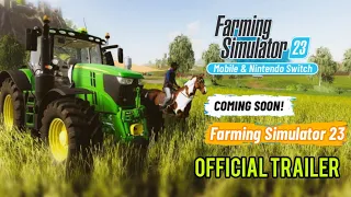 farming simulator 23 official trailer