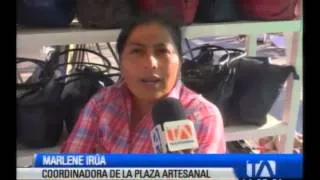 33 artesanos muestran sus productos en feria de Atuntaqui