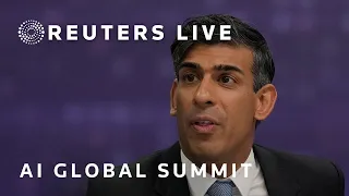 LIVE: Closing news conference at AI global summit