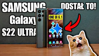 TEGO NIKT SIĘ NIE SPODZIEWAŁ! Galaxy AI i ONE UI 6.1 na wszystkich Galaxy S22! HIT!