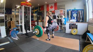 Marianne Saarhelo 105 clean & jerk