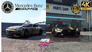 Rebuilding a Mercedes-Benz AMG GT 1000BHP+ - NFS HEAT - Customization | Street Racing | 4k Video |