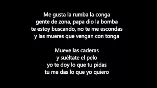 Letra de Algo Contigo - GENTE DE ZONA -