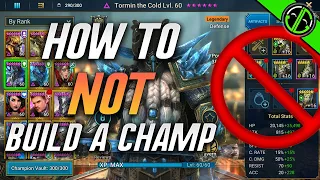 How To NOT Build A Champ: This Will CHANGE YOUR GAME