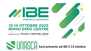 UNASCA A IBE, INTERMOBILITY AND BUS EXPO: A RIMINI DAL 12 AL 14 OTTOBRE