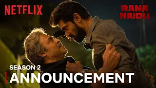 Rana Naidu Season 2 | Announcement | Rana Daggubati, Venkatesh Daggubati | Netflix India