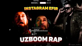 UZBOOM RAP - JONLI EFIRDA BAD BOYNI SO`KIB OTVET QILDI