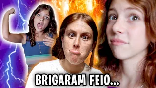 Minhas SOBRINHAS BRIGARAM para MAQUIAR COMIGO no casamento da minha irmã! 😱🔥