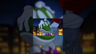 Marvin the Martian and bugs bunny kiss (the looney tunes show)