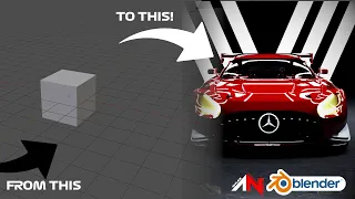 Mercedes AMG GT3 EVO FULL 2020 | Car modelling Timelapse | Blender