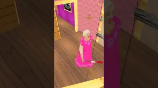 BARBIE GRANNY #barbie #barbiegrannygame #viral #youtubeshorts #shortsvideo #barbiegranny #granny