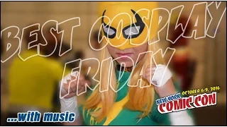 Best Cosplay New York Comic Con 2016 Day 2 Friday Part 2 with Music