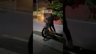 元暴走族がバイクに乗ると悪ノリしたくなる。