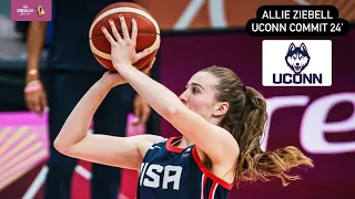 Allie Ziebell - FibaU19 highlights vs Argentina 🔥🐺