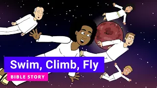 Bible story "Swim, Climb, Fly" | Primary Year D Quarter 2 Episode 12 | Gracelink
