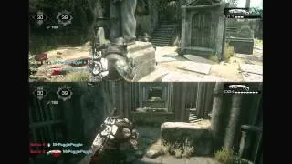 Gears of War: Ultimate Edition Split Screen Ownage