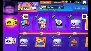 (Brawl stars)  (Brawl pass) (Janet) ve (Valkür Janet) aldım