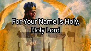 For Your Name Is Holy - Paul Wilbur - Lyrics