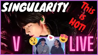 [방탄소년단/BTS] V Singularity(stage mix)(stage compilation) | REACTION