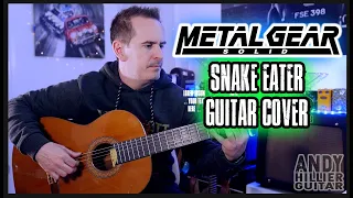 Metal Gear Solid Snake Eater Guitar Cover by Andy Hillier