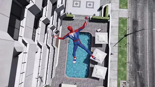 GTA 5 Spiderman Jumping off Highest Buildings #7 (Euphoria Physics/Ragdolls)