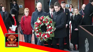 Man United mark 65th anniversary of Munich Air Disaster with touching ceremony
