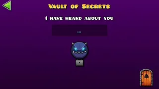 Todos los codigos del vault of secrets [Geometry Dash]