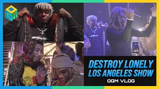 Destroy Lonely LA Show VLOG : Ken Car$on, Autumn!, TyFontaine, Lil Dre, & More!