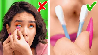 Funny Girls' Problems With Short VS Long Nails || Easy Ways to Preserve Beauty Of Long Nails!