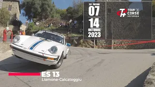 Tour de Corse Historique 2023.  ES 13. Liamone-Calcatoggiu