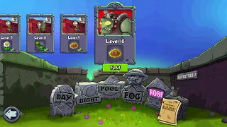 Plants vs Zombies (Roof level 9 and 10) Day 58. Pro play after 14years. Pro Play