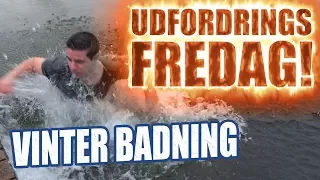 Udfordrings-fredag - Vinter badning