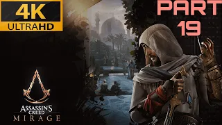 Assassin's Creed Mirage Gameplay on Ps5 (4K 60FPS ) | No Commentary | Part 19