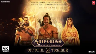 Adipurush Hindi Teaser Trailer Part 2 | Prabhas | Saif Ali Khan | Kriti Sanon | Om Raut | Bhushan |