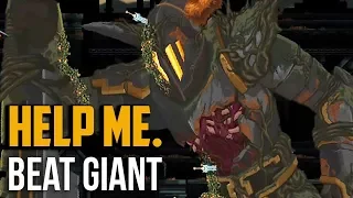 Death's Gambit : How to Beat Forgotten Gaian Giant Boss / Ione