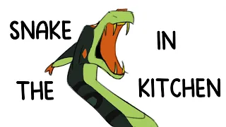 SNAKE IN THE KITCHEN - serpent sol meme