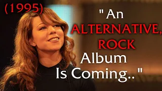 That Time When Mariah Carey Accidentally Announced Her Rock Album "Chick"! (1995)