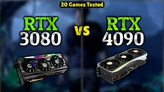 RTX 3080 vs RTX 4090 - Test In 20 Games at 4k