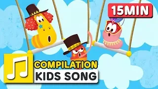 RANDOM SONGS FOR KIDS | COMPILATION | LARVA KIDS