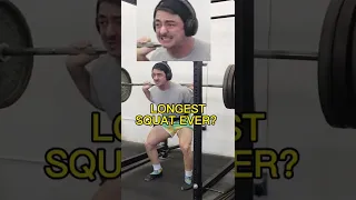 LONGEST SQUAT GRIND EVER? 😨 #shorts #squat