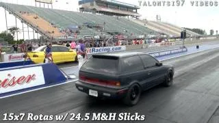 Nasty 600whp Colt goes 9.5 squatting hard!