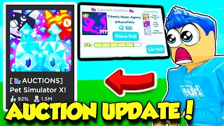 The AUCTION UPDATE Is HERE In Pet Simulator X!